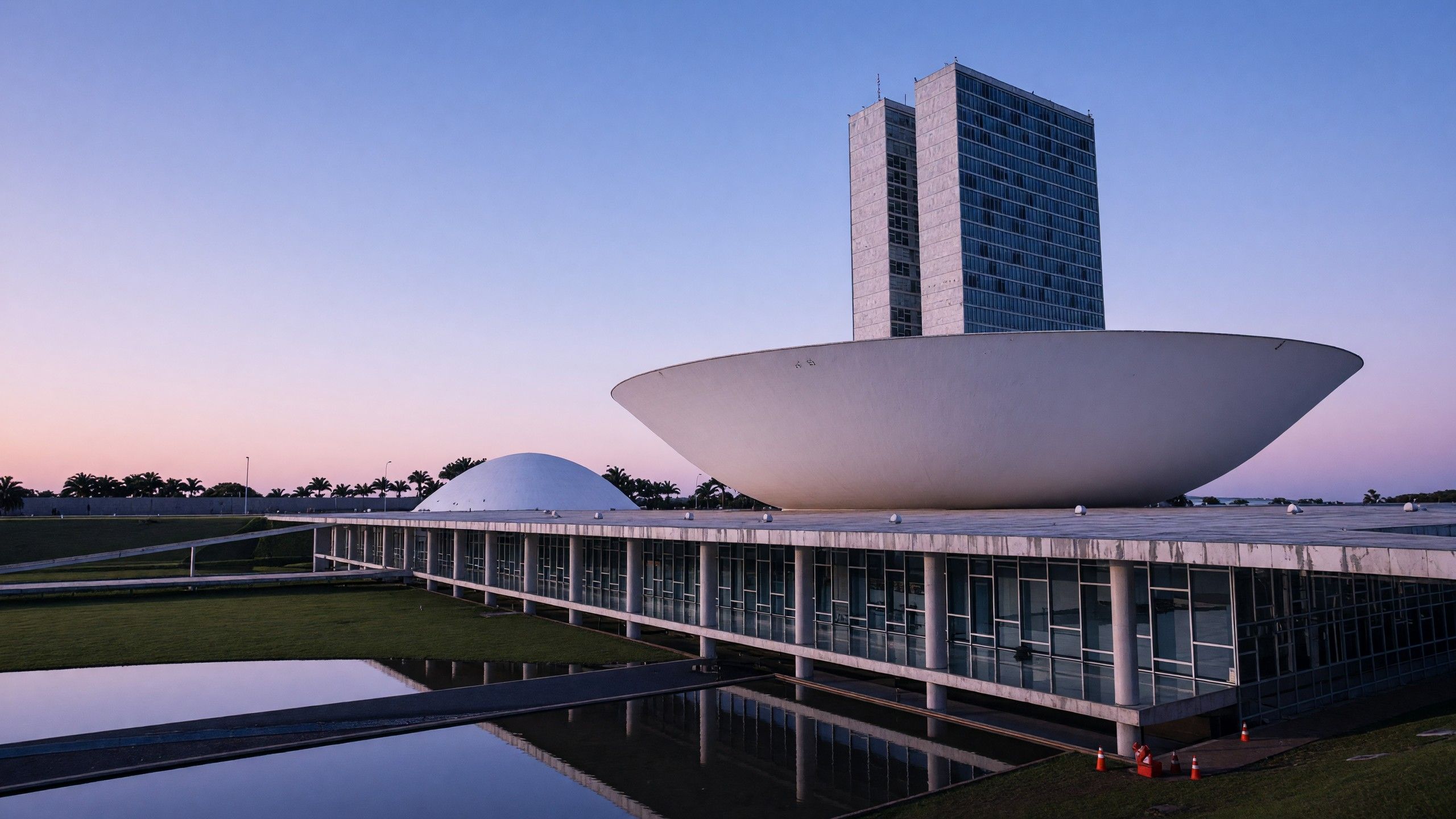 Congresso Nacional ao amanhecer