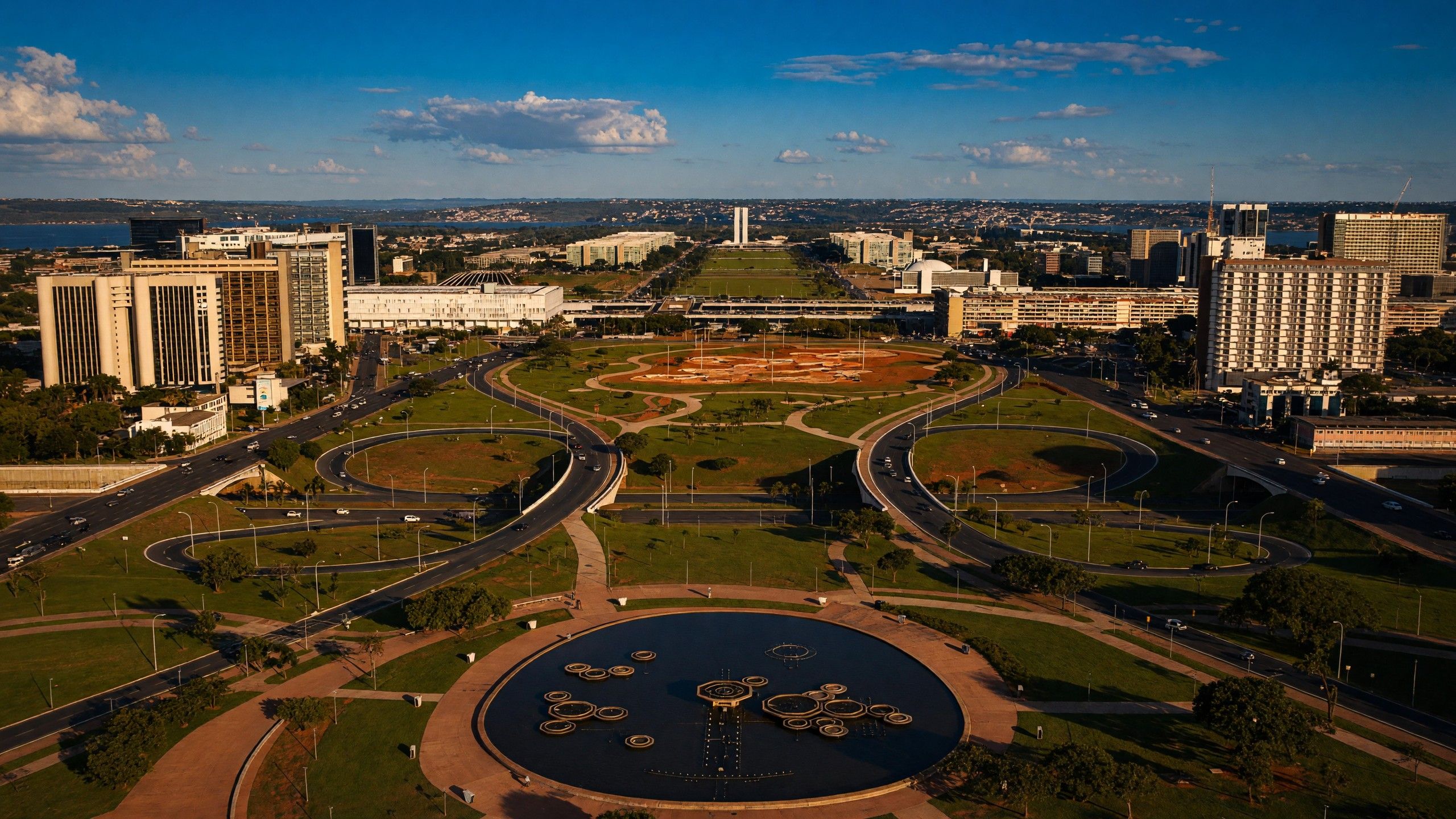 Eixo Monumental visto da Torre de TV